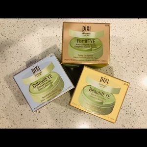 Pixi Bundle 3 tipes of DetoxifEYE Eye Patches New In Packaging